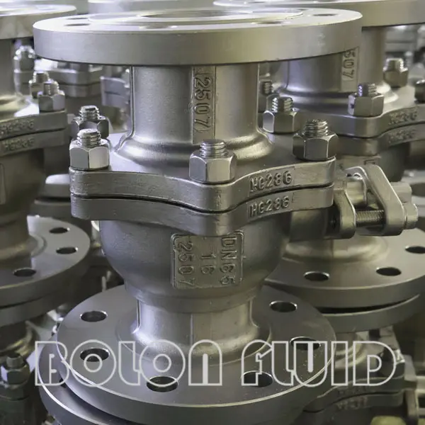 Super Duplex Steel S32750 A995 5A 2507 Floating Ball Valve