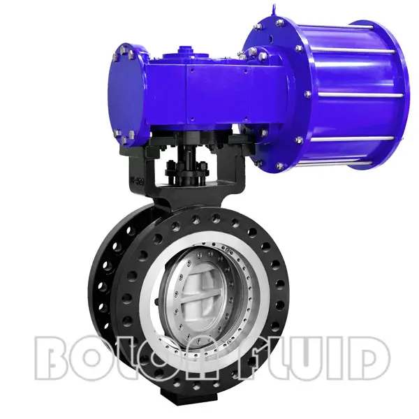 Triple Eccentric Metal to Metal Bidirectional Butterfly Valve